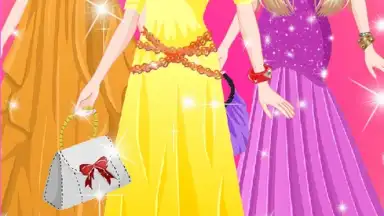 Captura de tela de Princess Dress Up Prom Salon 2