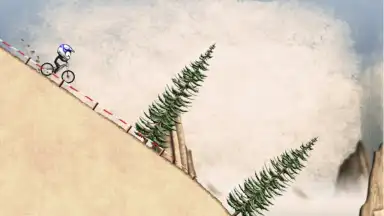 Captura de tela de Stickman Downhill 3