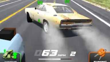 Captura de tela de Highway Drift - Car Racing 6