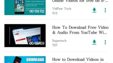 Captura de tela de VidPaw App 7