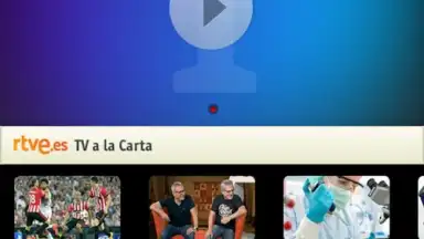 Captura de tela de RTVE Play 24