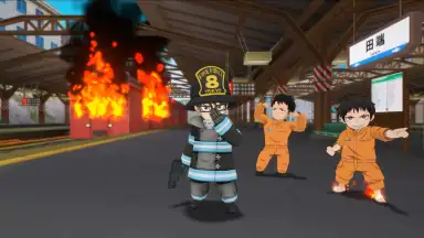 Captura de tela de Fire Force: Enbu no Shо 6