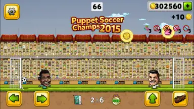 Captura de tela de Puppet Soccer Champions 2015 3