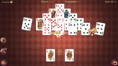 Captura de tela de Pyramid Solitaire 5