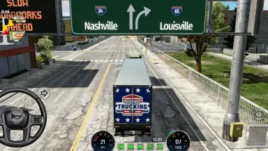 Captura de tela de Truck Simulator Drive USA: EVO 3