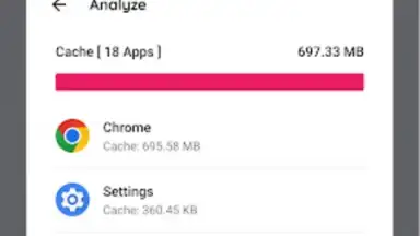 Captura de tela de Zero Cleaner: clear cache 6