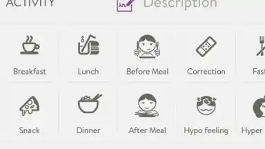 Captura de tela de mySugr Diabetes Logbook 1