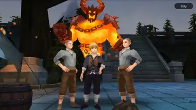 Captura de tela de Fire Heroes 3
