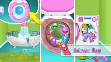 Captura de tela de Home Clean - Design Girl Games 22
