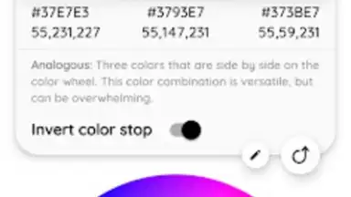 Captura de tela de Color Palette 3