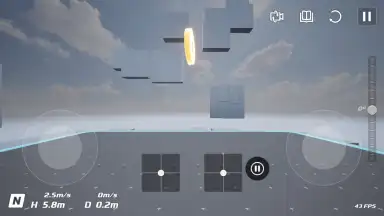 Captura de tela de DJI Virtual Flight 7