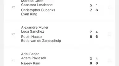 Captura de tela de Betway Scores 4