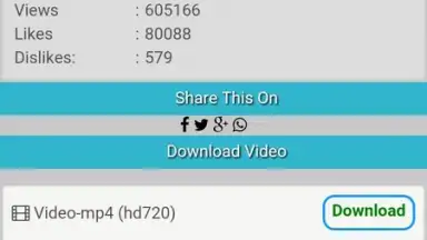 Captura de tela de Youtube & Movie Downloader 3