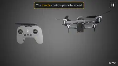 Captura de tela de DJI Virtual Flight 8
