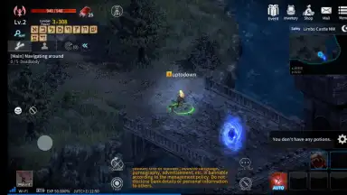 Captura de tela de Dark Eden M on WEMIX 15