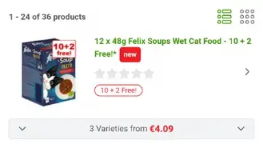 Captura de tela de Zooplus: Online pet shop 10