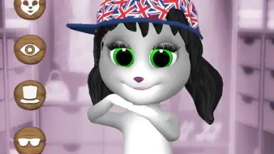 Captura de tela de Talking Cat Lily 2 4