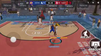 Captura de tela de NBA Infinite 9