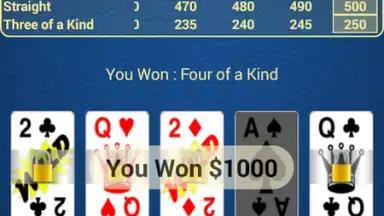 Captura de tela de Prime Video Poker 1