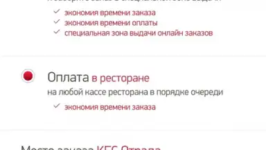 Captura de tela de KFC (RU) 2
