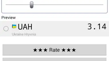 Captura de tela de Daily Currency Rates 5