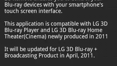 Captura de tela de LG Remote 2