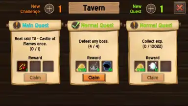 Captura de tela de Epic Raiders - Old School RPG 3