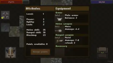 Captura de tela de Caves Roguelike 9