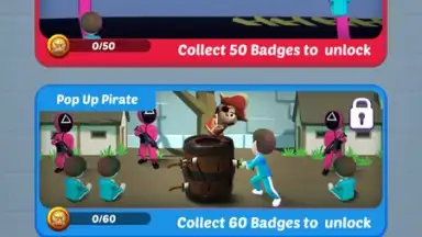 Captura de tela de Pink Game: Squid, Fish Game 6