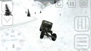Captura de tela de Russian Winter Offroad 2