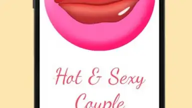 Captura de tela de Couple Makeout Stickers 5