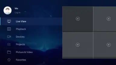 Captura de tela de EZView 7