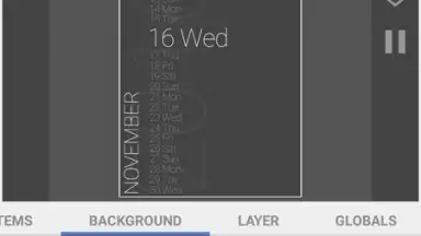 Captura de tela de KWGT Kustom Widget Maker 6