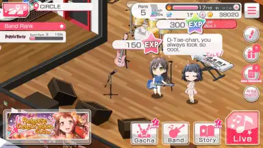 Captura de tela de BanG Dream! Girls Band Party! 8