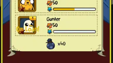 Captura de tela de Adventure Time Puzzle Quest 8