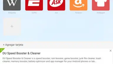Captura de tela de Mola Browser 1