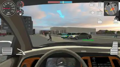 Captura de tela de Police Cop Simulator. Gang War 7