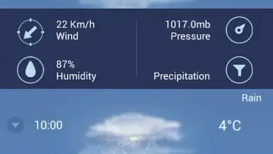 Captura de tela de Freemeteo 4