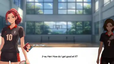 Captura de tela de Volley Girls: Volleyball SPIKE 7