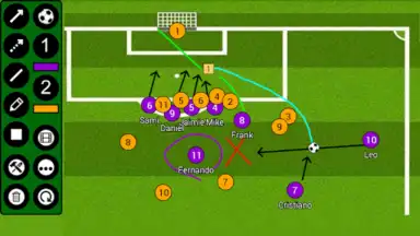 Captura de tela de Football Board 1