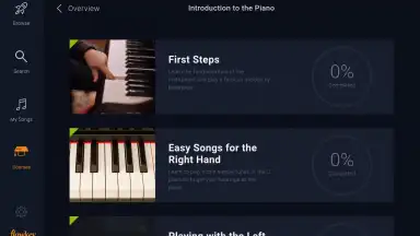 Captura de tela de flowkey 6