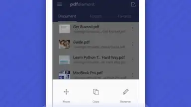 Captura de tela de PDFelement - PDF Reader and Annotator 6