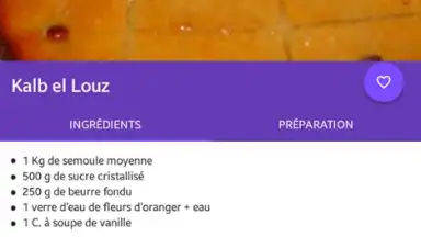 Captura de tela de Recettes du Ramadan 5