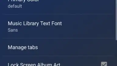 Captura de tela de MP3 Music Player 2