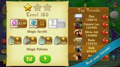 Captura de tela de Bubble Witch Saga 2
