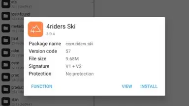 Captura de tela de MT Manager 7