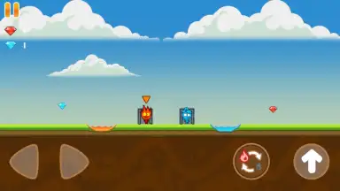 Captura de tela de Fire Kid And Water Kid - Forever Love 1