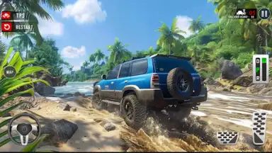 Captura de tela de Offroad Car Simulator Game 11