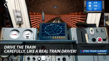 Captura de tela de Train driving simulator 1
