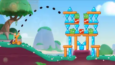 Captura de tela de Angry Birds Journey 9